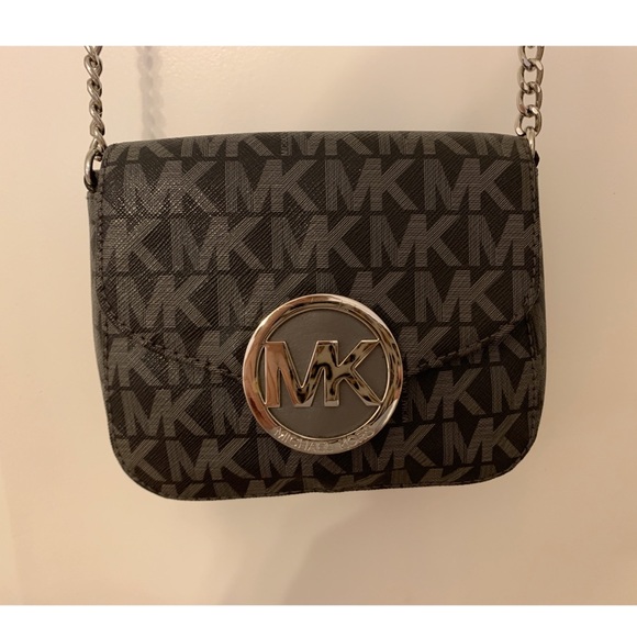 Michael Kors Handbags - Small gray MK crossbody